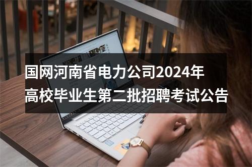 国网河南省电力公司2024年高校毕业生第二批招聘考试公告 图片